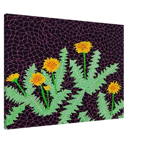 DANDELIONS 1985 Canvas | Yayoi Kusama Canvas | Yayoi Kusama Prints