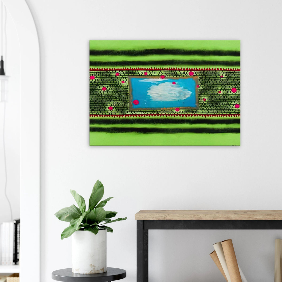 TRAVELING WATER 1980 Canvas | Yayoi Kusama Canvas | Yayoi Kusama Prints