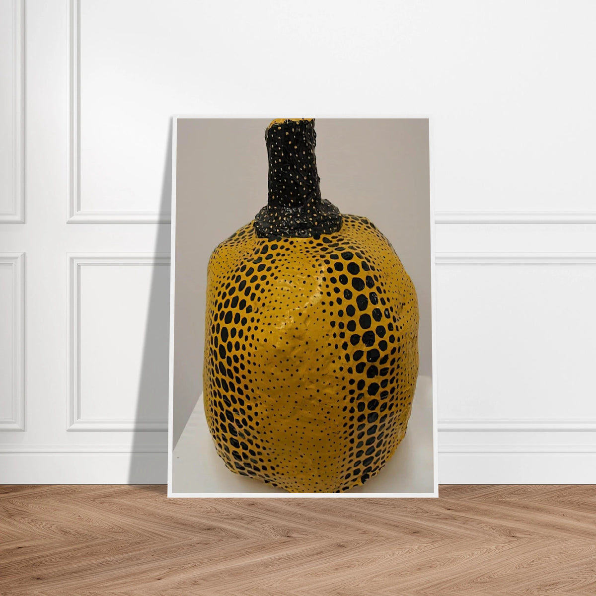 PUMPKIN 1983 Framed Poster | Yayoi Kusama Framed Prints Wall Art | Yayoi Kusama Prints