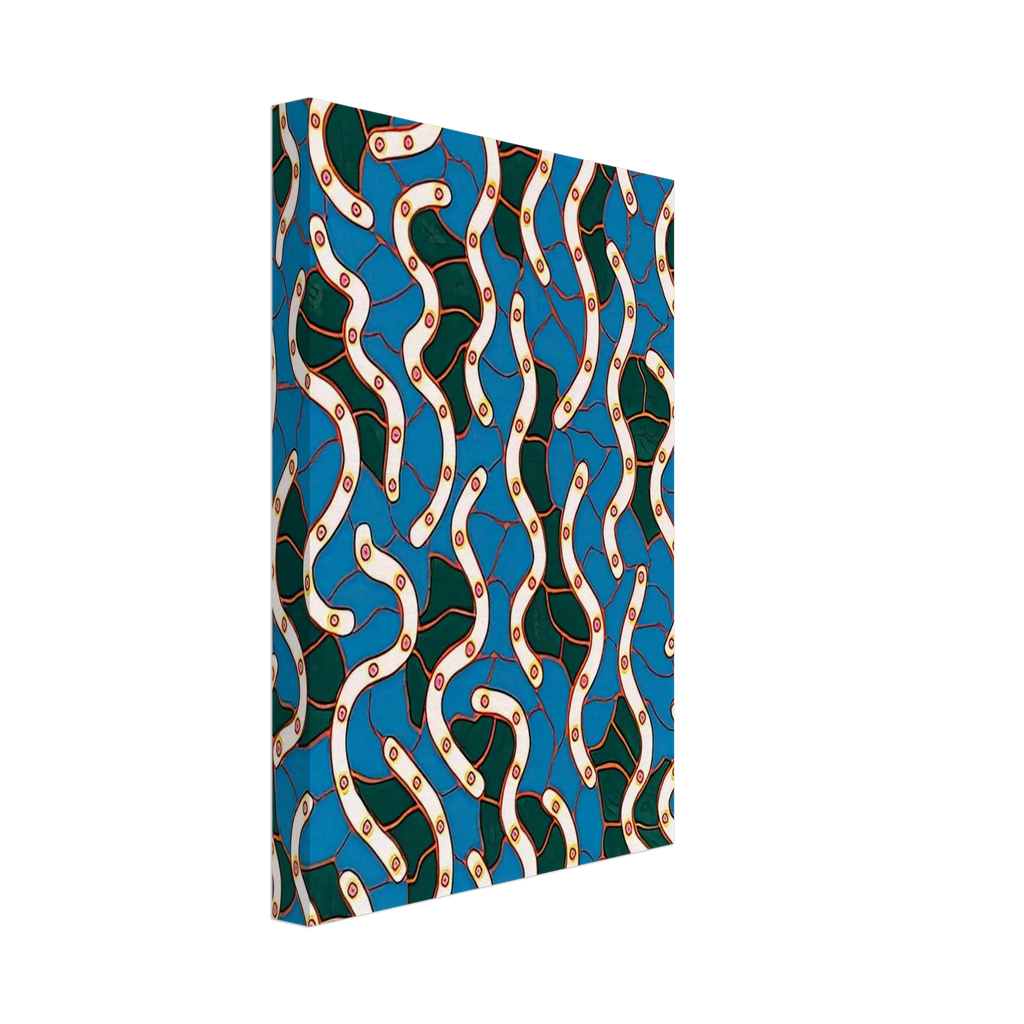 WAVES ON THE HUDSON RIVER 1988 Canvas | Yayoi Kusama Canvas | Yayoi Kusama Prints