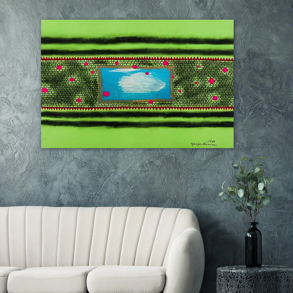 TRAVELING WATER 1980 Poster | Yayoi Kusama Poster | Yayoi Kusama Prints