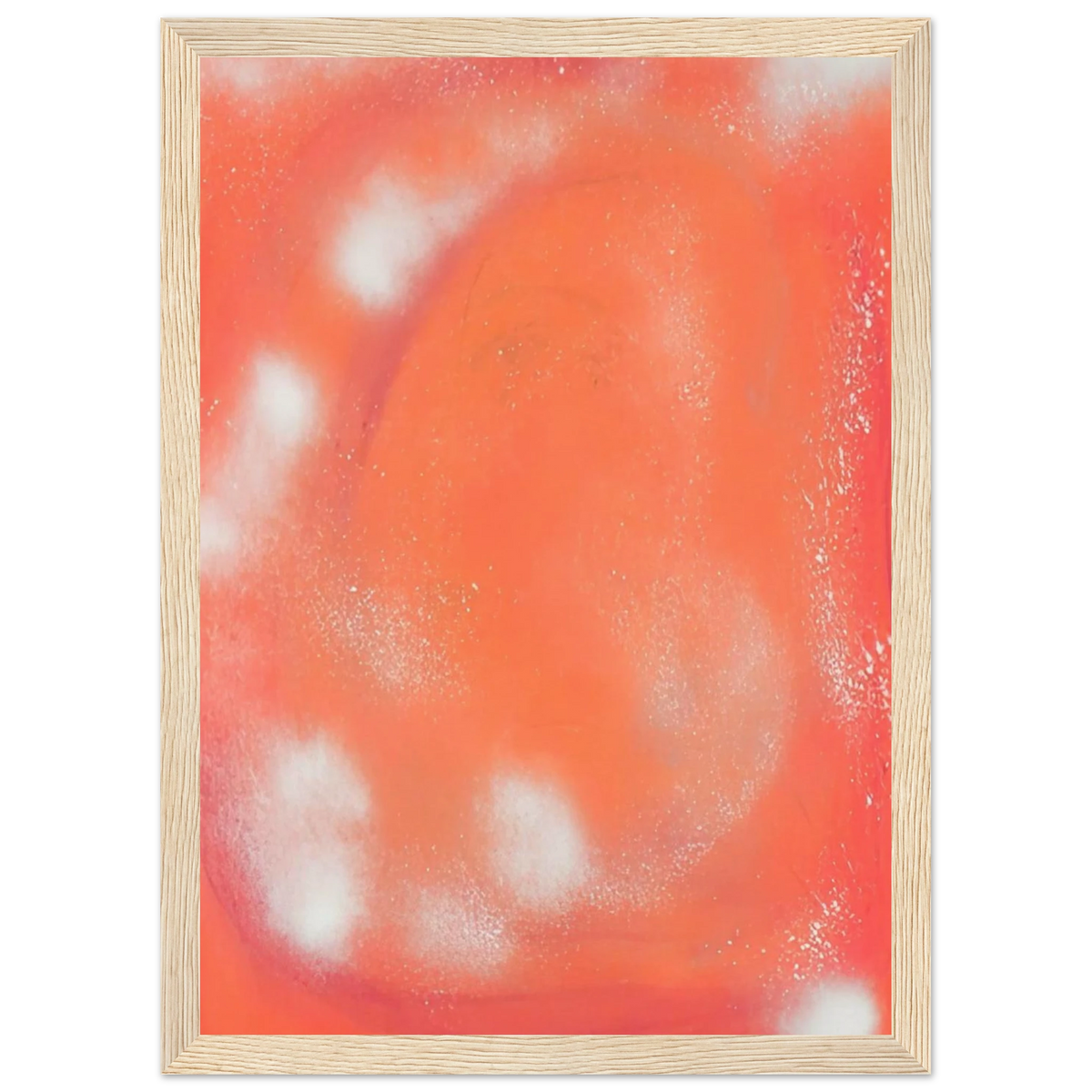 WOMAN IN THE WIND 1977 Framed Poster | Yayoi Kusama Framed Prints Wall Art | Yayoi Kusama Prints