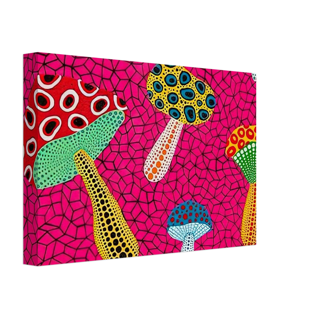 MUSHROOMS 1995 Canvas | Yayoi Kusama Canvas | Yayoi Kusama Prints