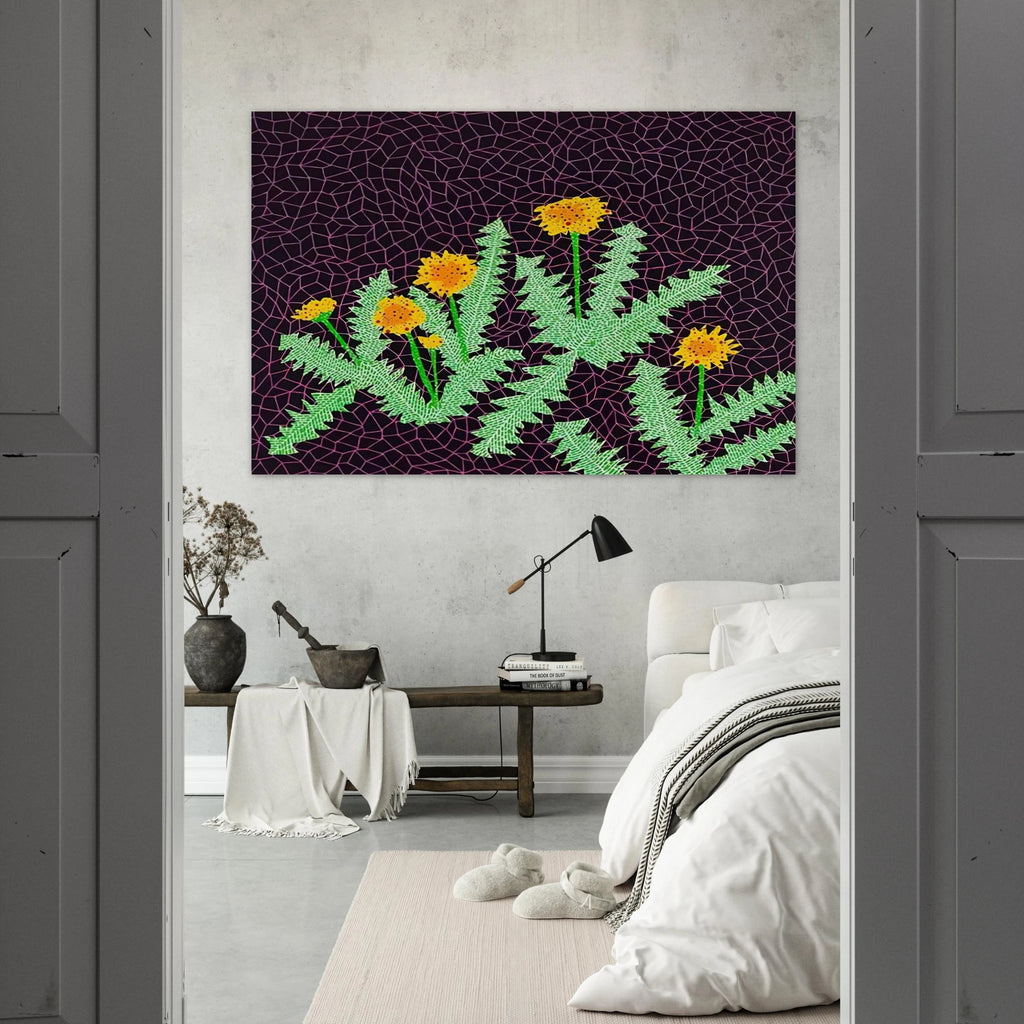 DANDELIONS 1985 Poster | Yayoi Kusama Poster | Yayoi Kusama Prints