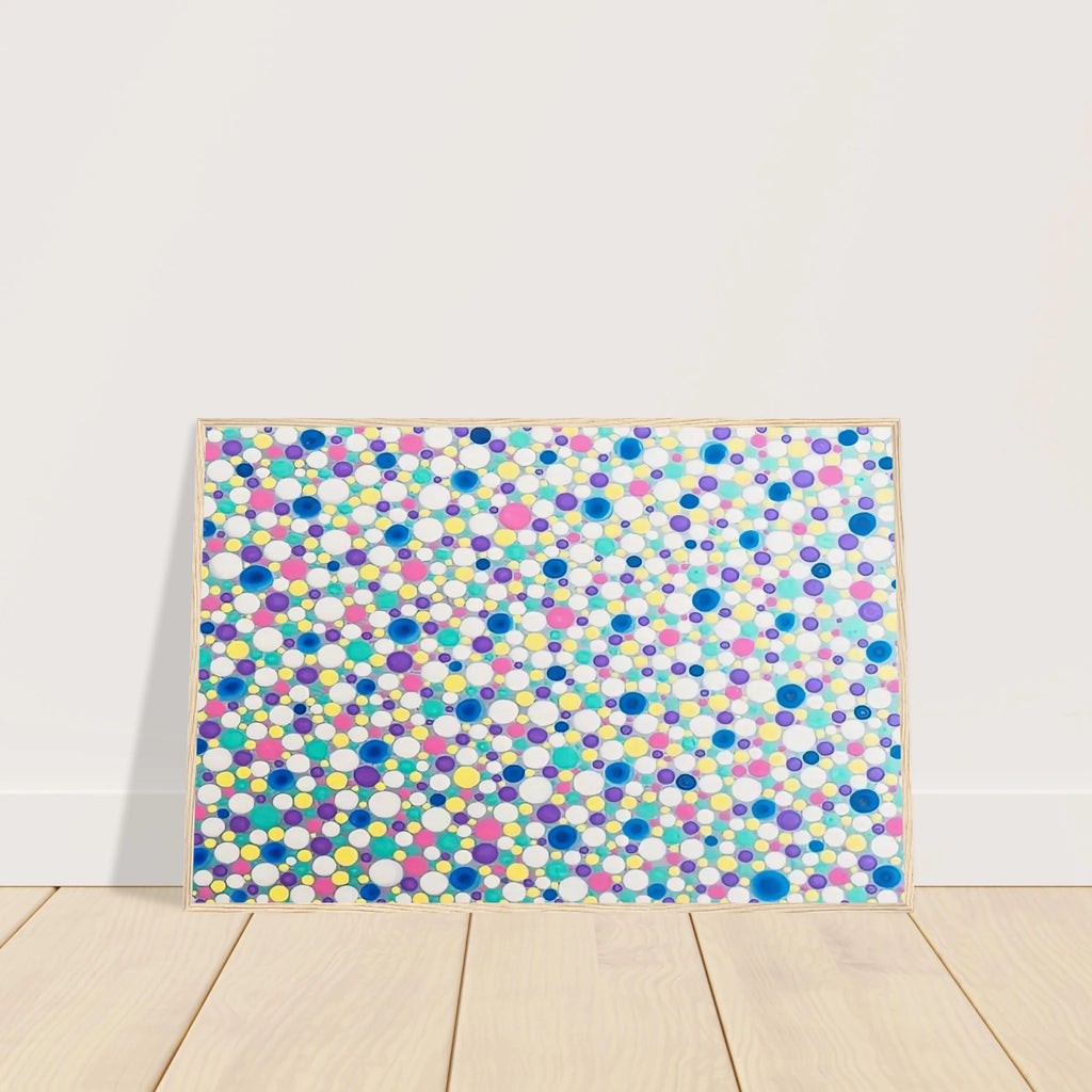 DOTS 2004 Framed Poster | Yayoi Kusama Framed Prints Wall Art | Yayoi Kusama Prints