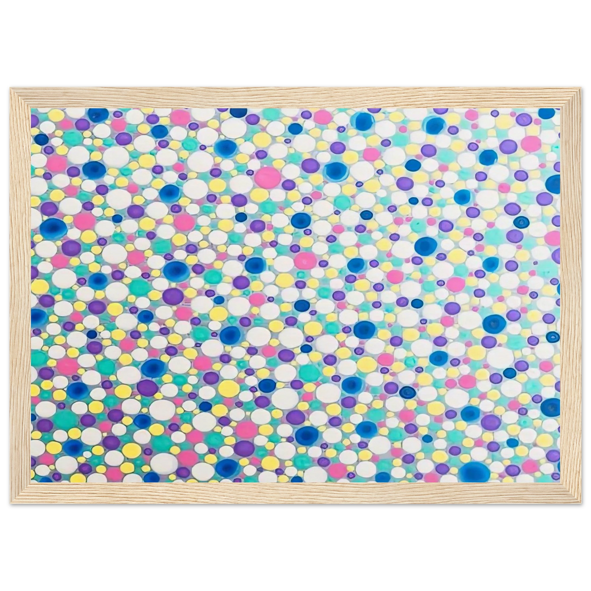 DOTS 2004 Framed Poster | Yayoi Kusama Framed Prints Wall Art | Yayoi Kusama Prints
