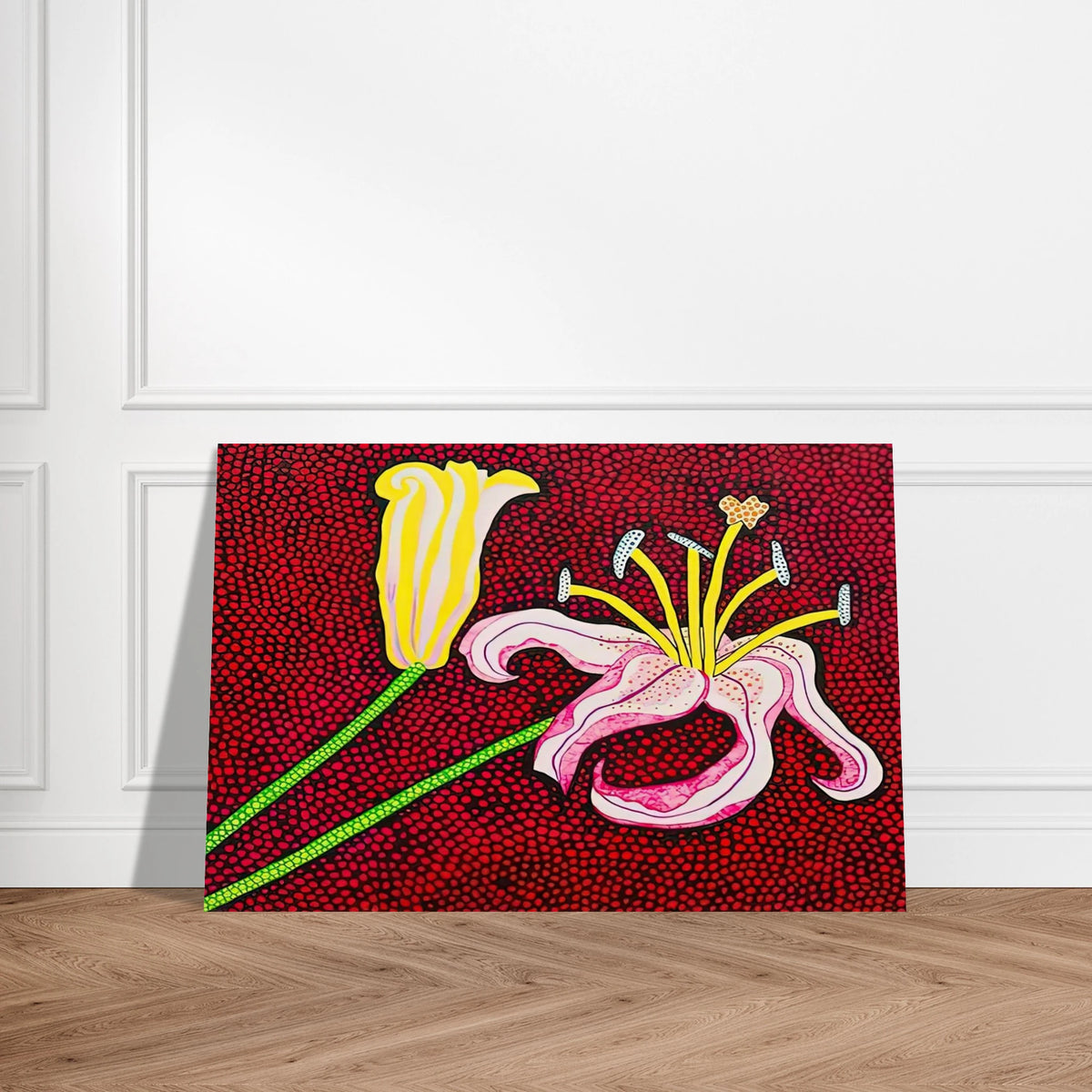 READY TO BLOSSOM IN THE MORNING 1989 Poster | Yayoi Kusama Poster | Yayoi Kusama Prints