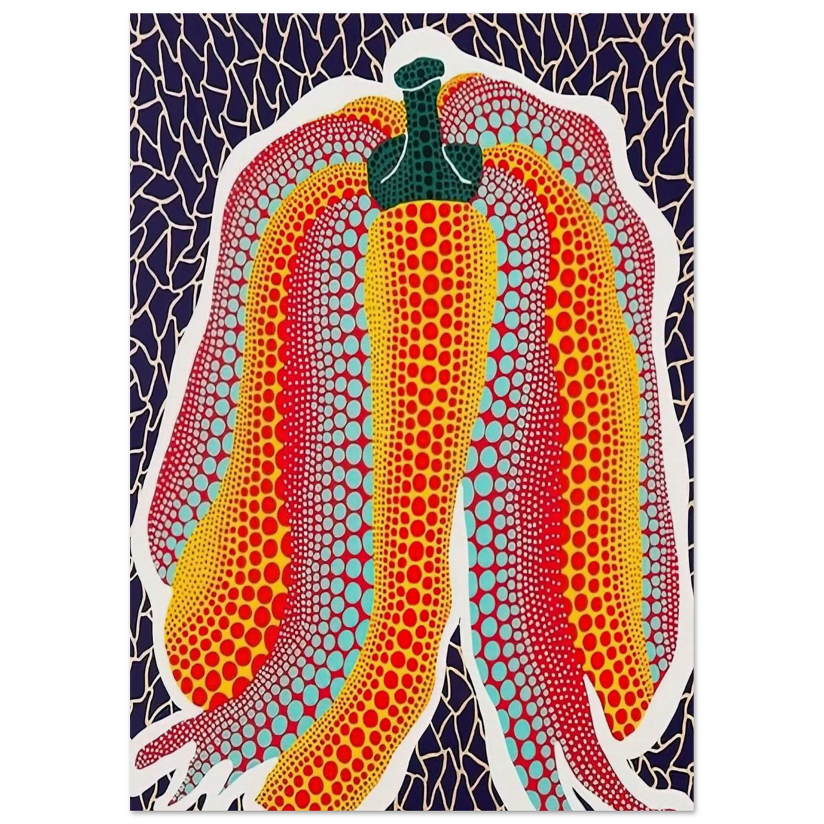 PUMPKIN 1990 Poster | Yayoi Kusama Poster | Yayoi Kusama Prints
