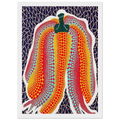 PUMPKIN 1990 Framed Poster | Yayoi Kusama Framed Prints Wall Art | Yayoi Kusama Prints