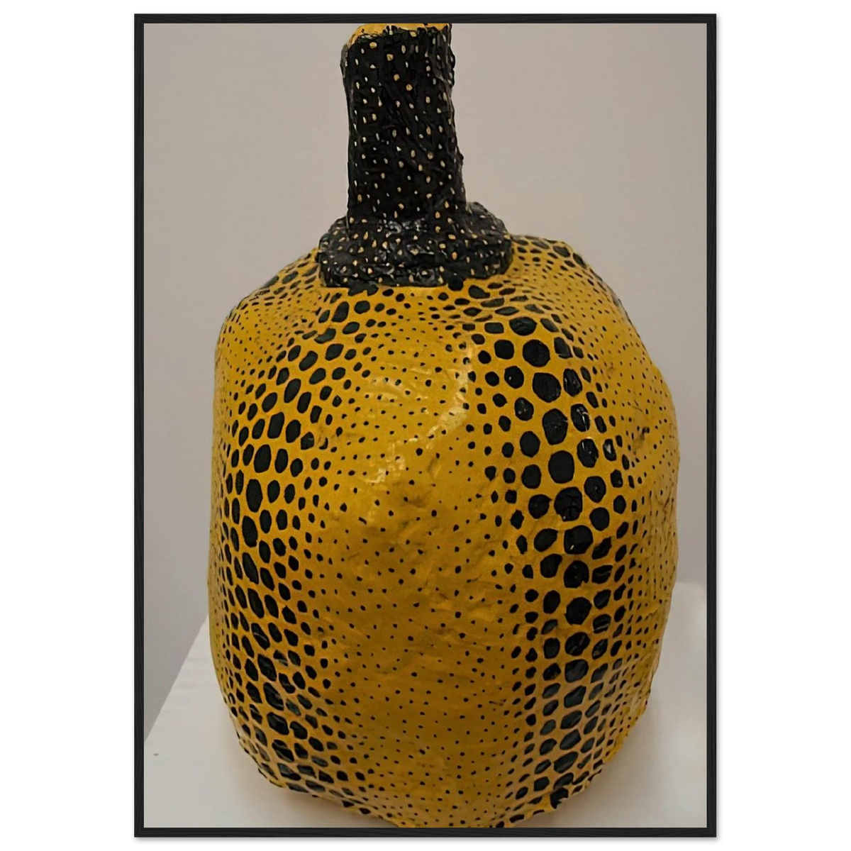 PUMPKIN 1983 Framed Poster | Yayoi Kusama Framed Prints Wall Art | Yayoi Kusama Prints