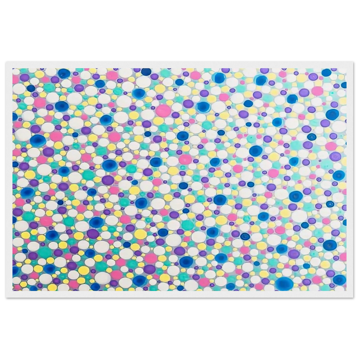 DOTS 2004 Framed Poster | Yayoi Kusama Framed Prints Wall Art | Yayoi Kusama Prints