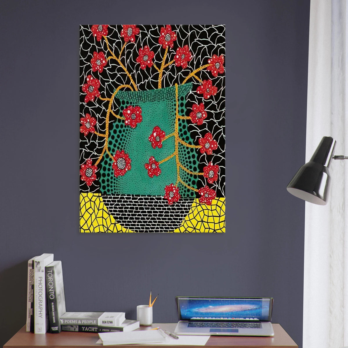 FLOWERS 1983 Canvas | Yayoi Kusama Canvas | Yayoi Kusama Prints