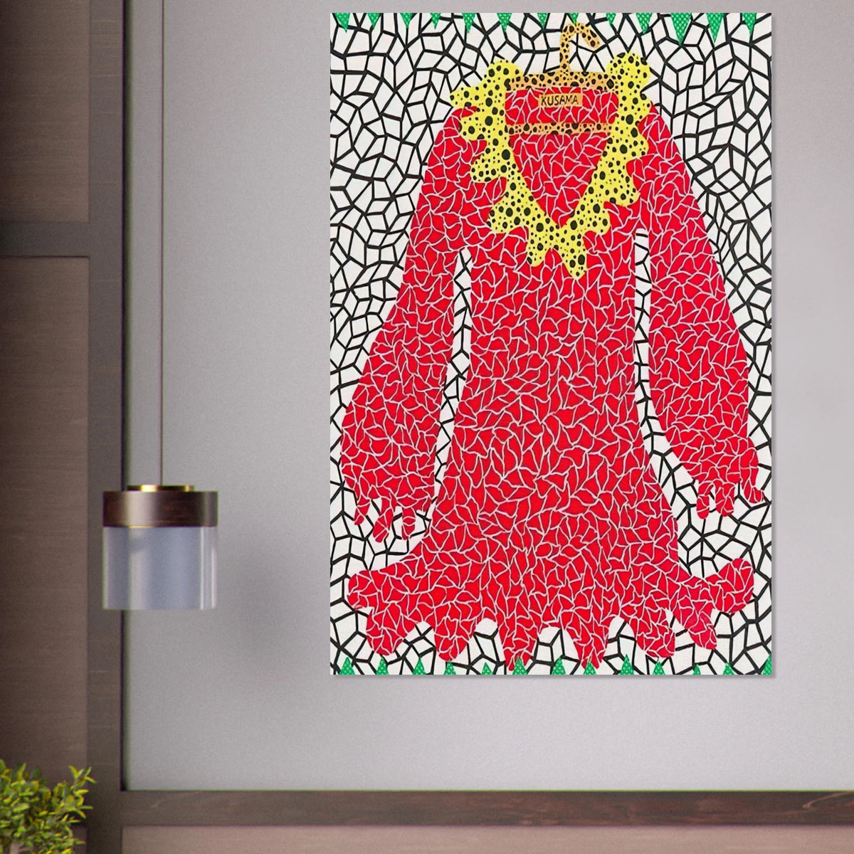 DRESS 1982 Poster | Yayoi Kusama Poster | Yayoi Kusama Prints
