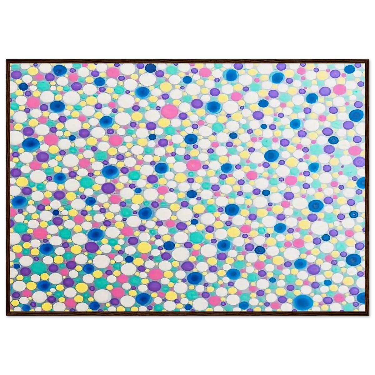 DOTS 2004 Framed Poster | Yayoi Kusama Framed Prints Wall Art | Yayoi Kusama Prints