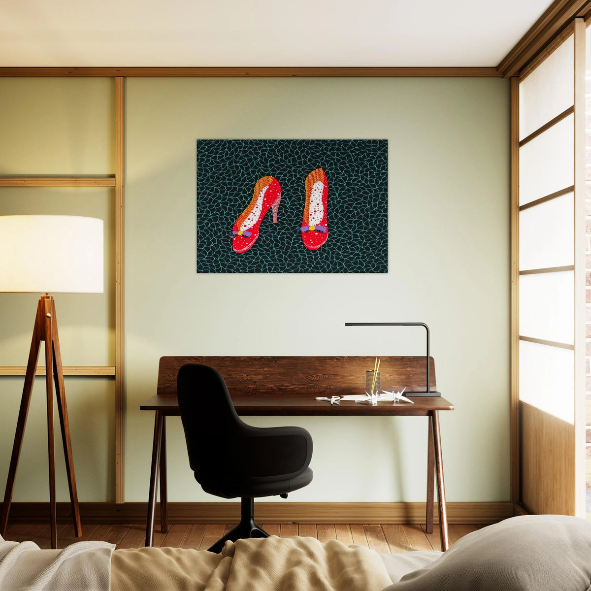 SHOES 1985 Canvas | Yayoi Kusama Canvas | Yayoi Kusama Prints