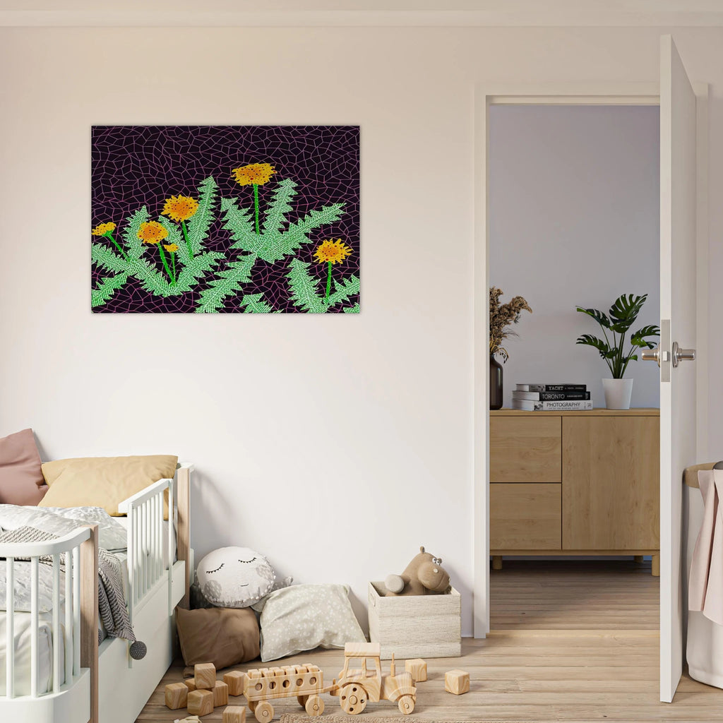 DANDELIONS 1985 Canvas | Yayoi Kusama Canvas | Yayoi Kusama Prints