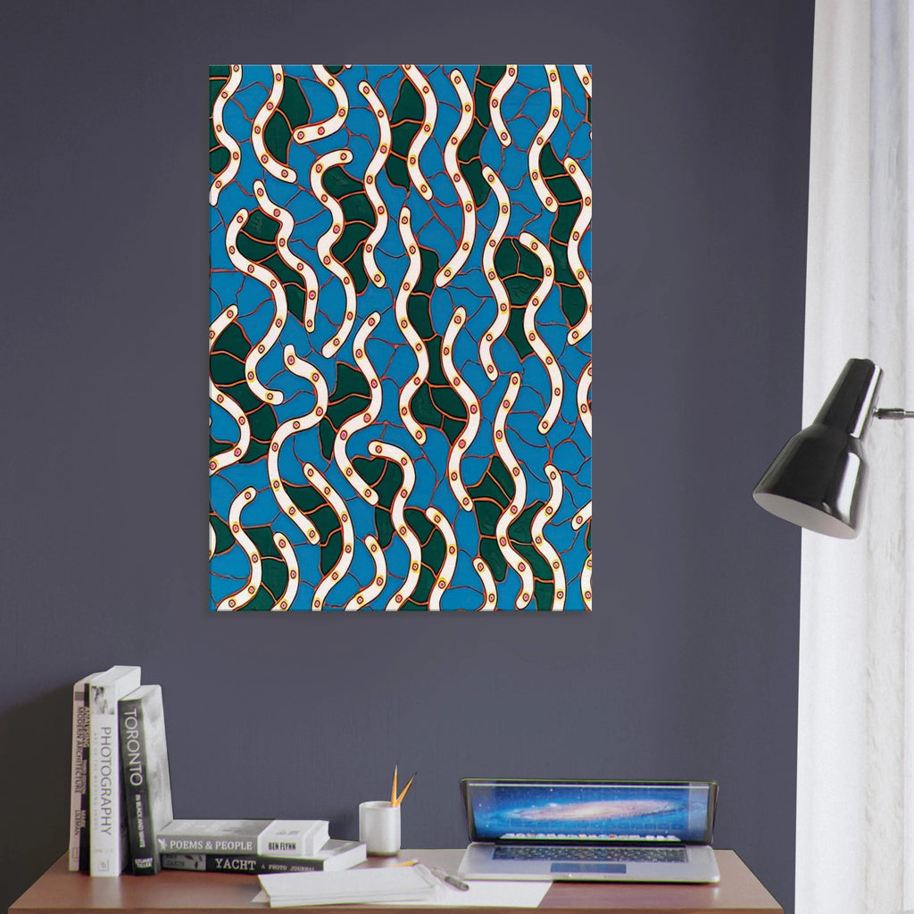 WAVES ON THE HUDSON RIVER 1988 Canvas | Yayoi Kusama Canvas | Yayoi Kusama Prints