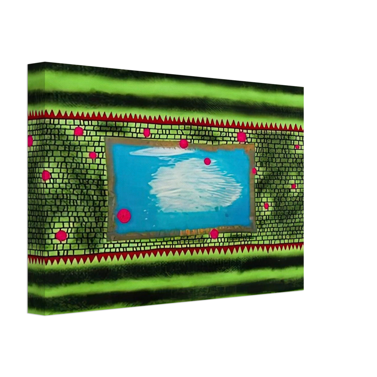 TRAVELING WATER 1980 Canvas | Yayoi Kusama Canvas | Yayoi Kusama Prints