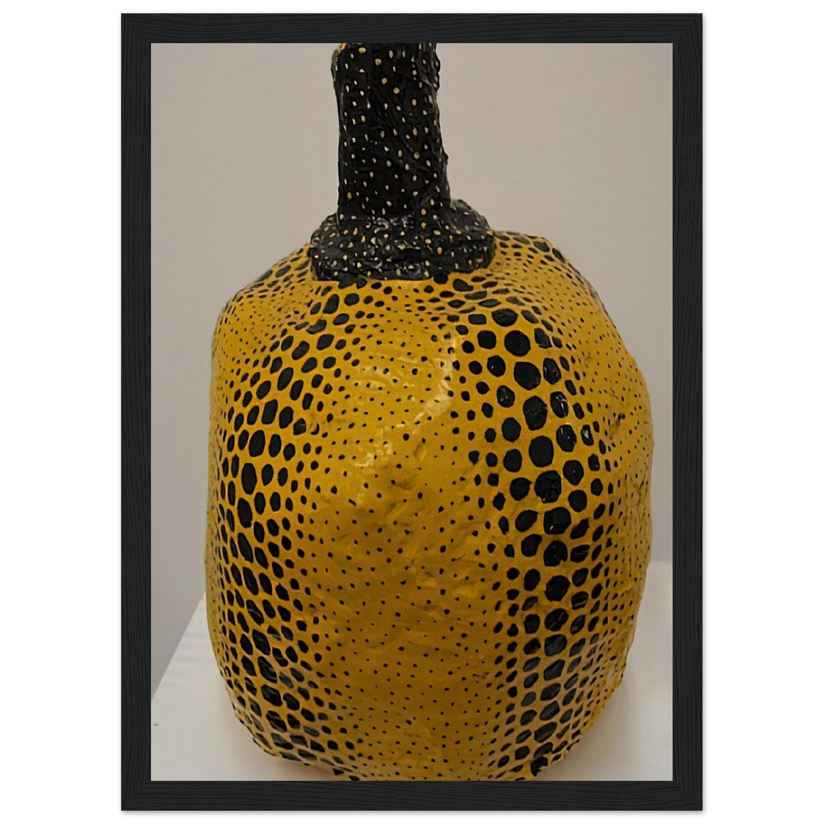 PUMPKIN 1983 Framed Poster | Yayoi Kusama Framed Prints Wall Art | Yayoi Kusama Prints
