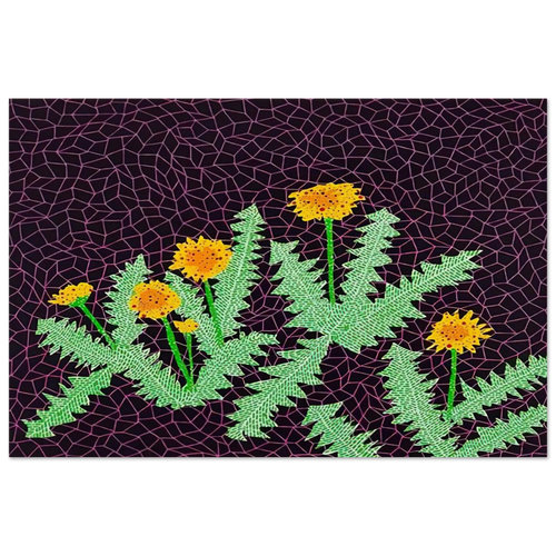 DANDELIONS 1985 Poster | Yayoi Kusama Poster | Yayoi Kusama Prints