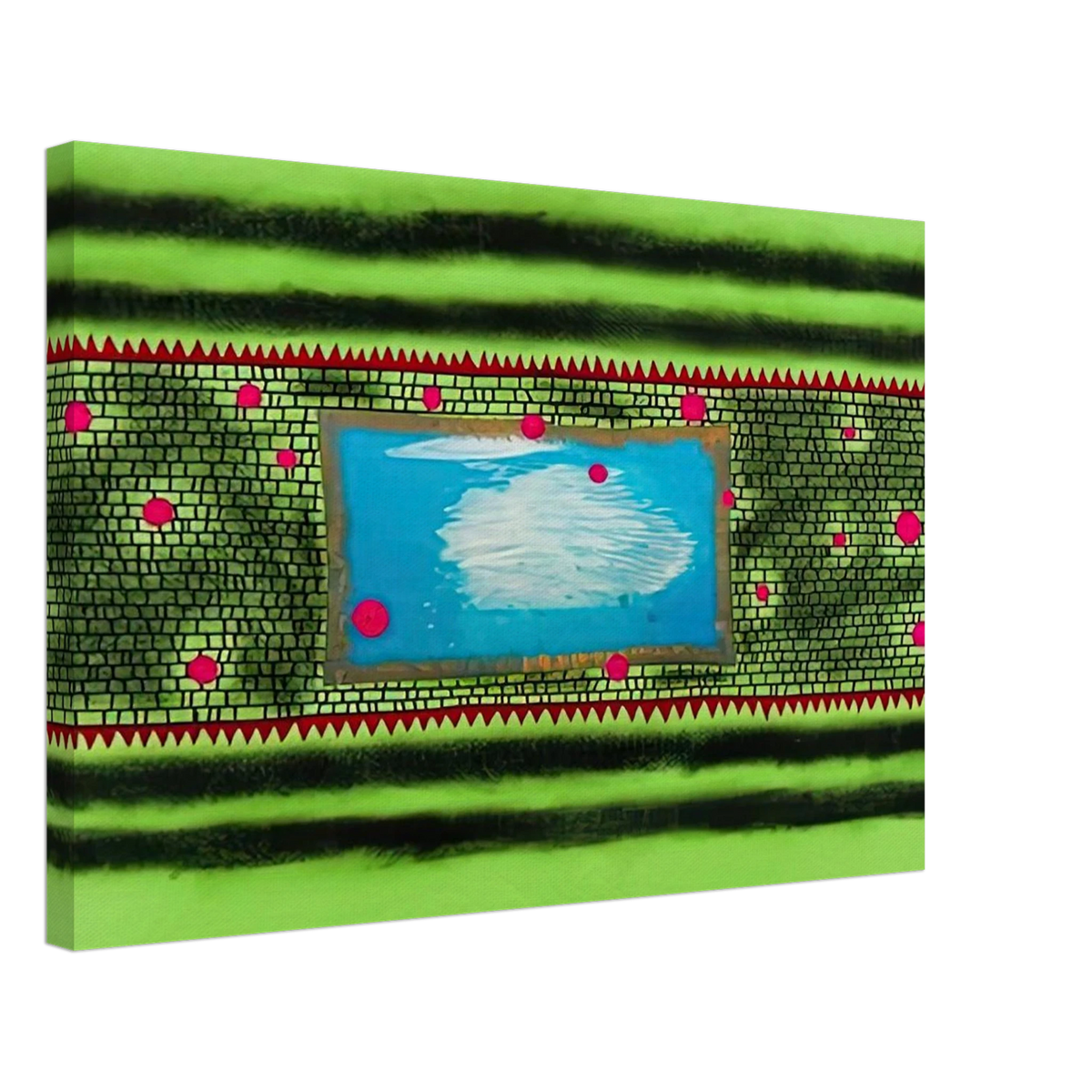 TRAVELING WATER 1980 Canvas | Yayoi Kusama Canvas | Yayoi Kusama Prints