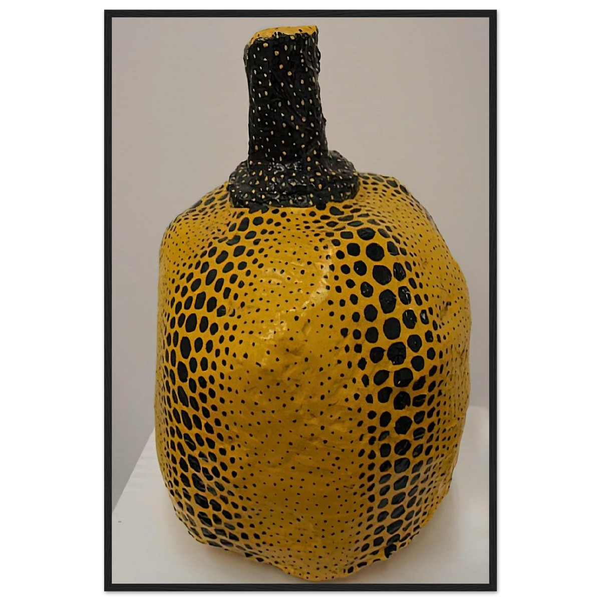 PUMPKIN 1983 Framed Poster | Yayoi Kusama Framed Prints Wall Art | Yayoi Kusama Prints