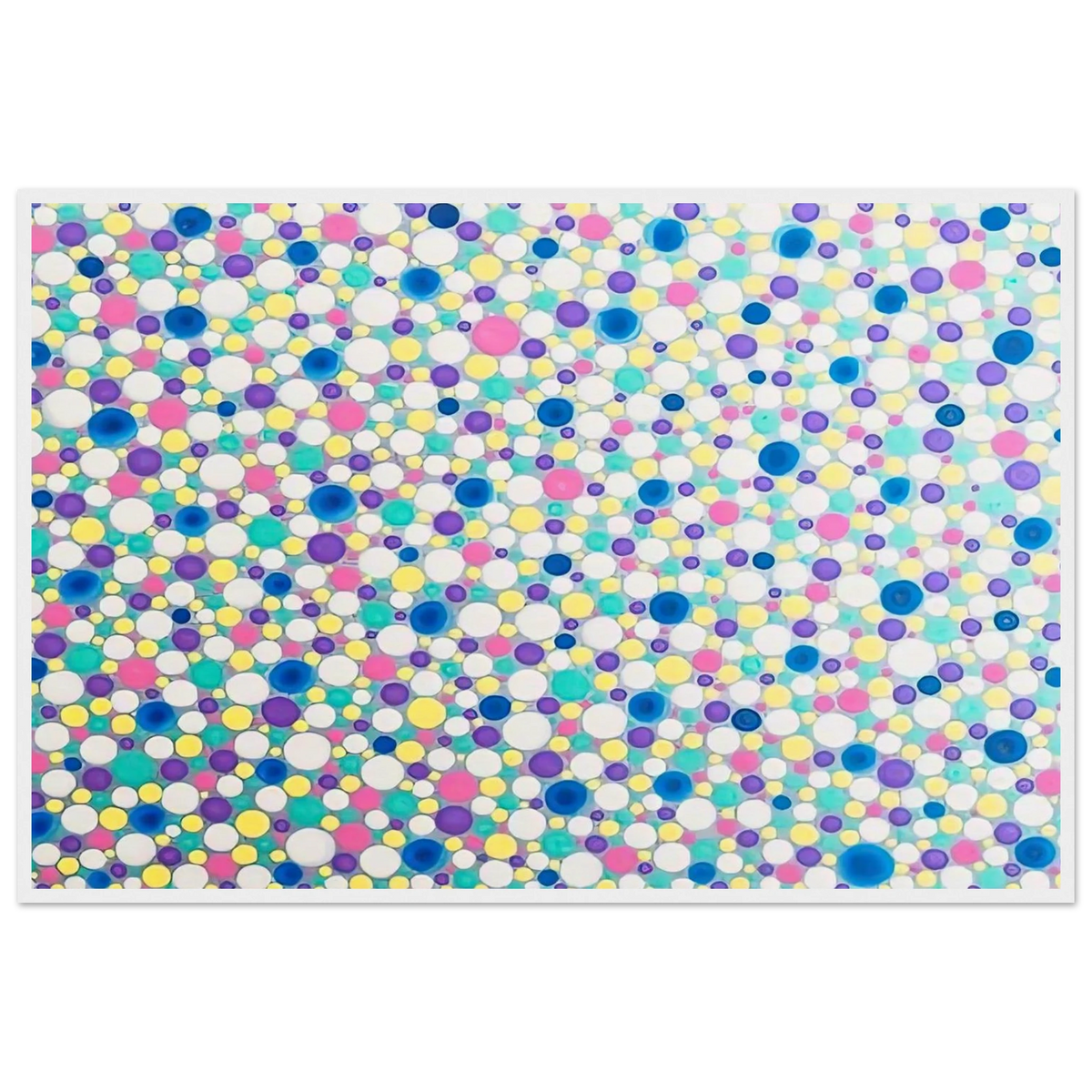 DOTS 2004 Framed Poster | Yayoi Kusama Framed Prints Wall Art | Yayoi Kusama Prints