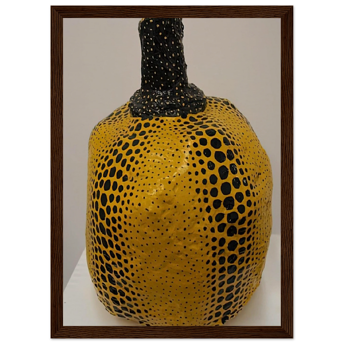 PUMPKIN 1983 Framed Poster | Yayoi Kusama Framed Prints Wall Art | Yayoi Kusama Prints
