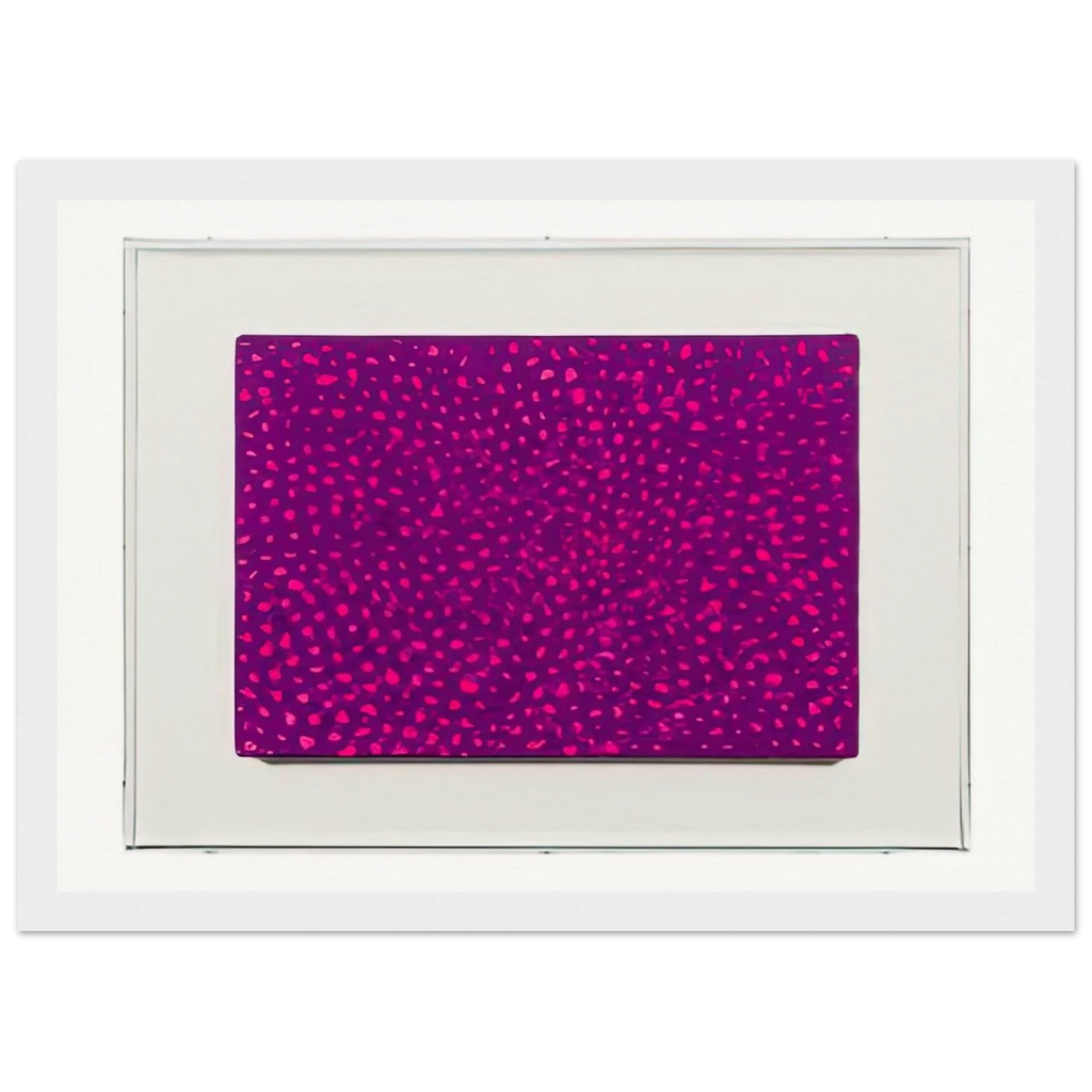 NETS 70 Framed Poster | Yayoi Kusama Framed Prints Wall Art | Yayoi Kusama Prints