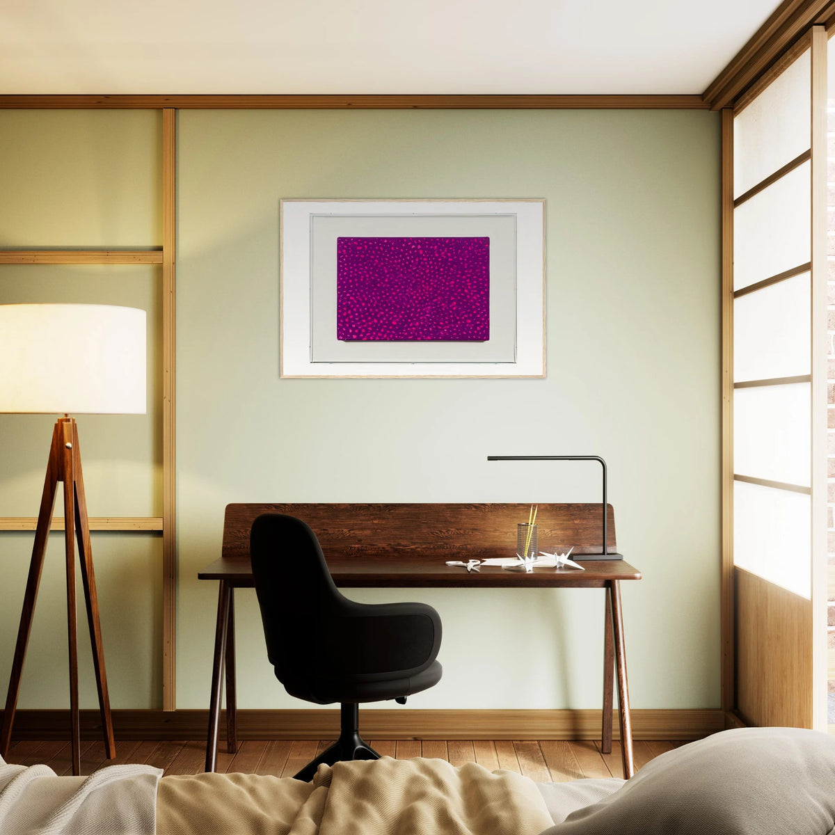 NETS 70 Framed Poster | Yayoi Kusama Framed Prints Wall Art | Yayoi Kusama Prints