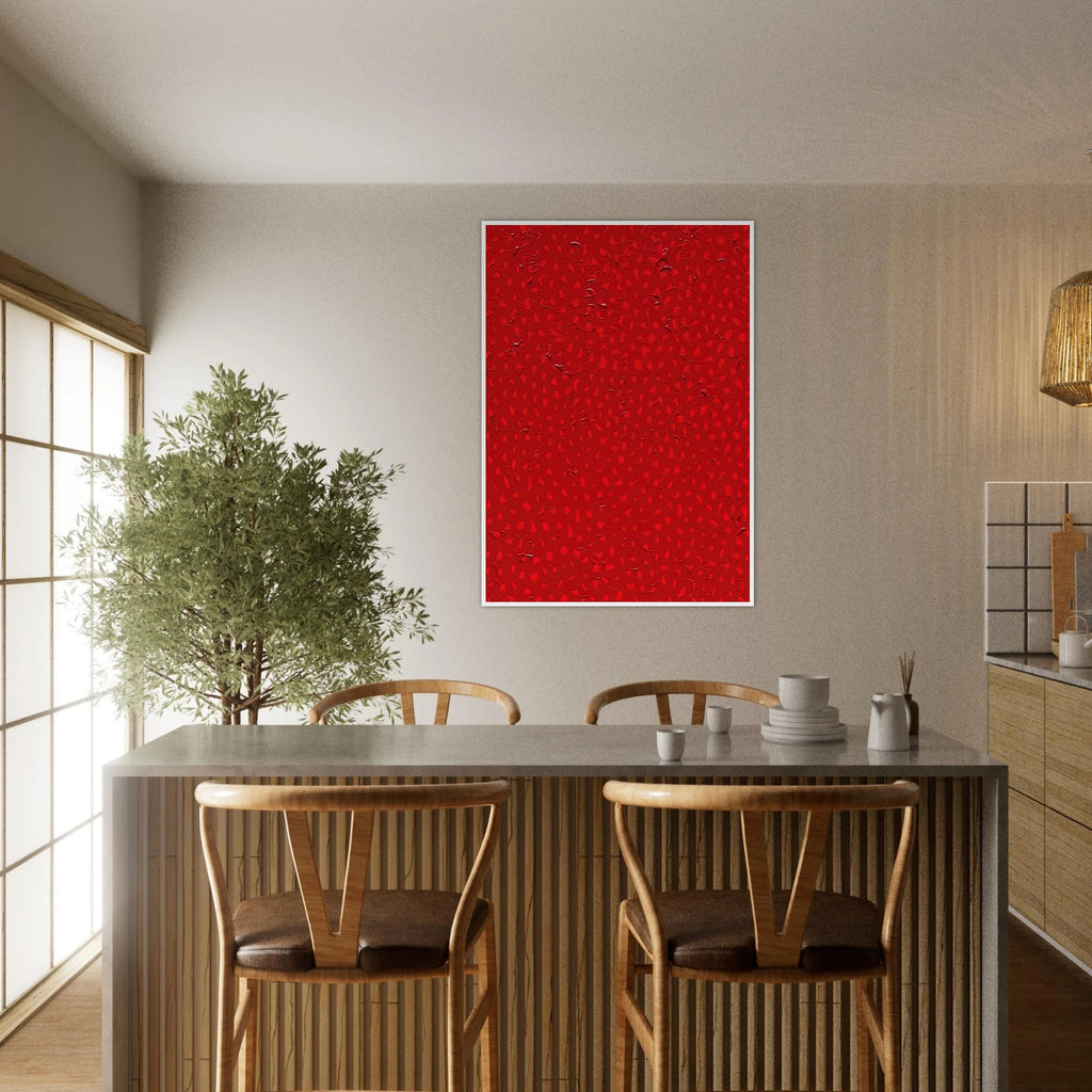 INFINITY NET 1998 Framed Poster | Yayoi Kusama Framed Prints Wall Art | Yayoi Kusama Prints