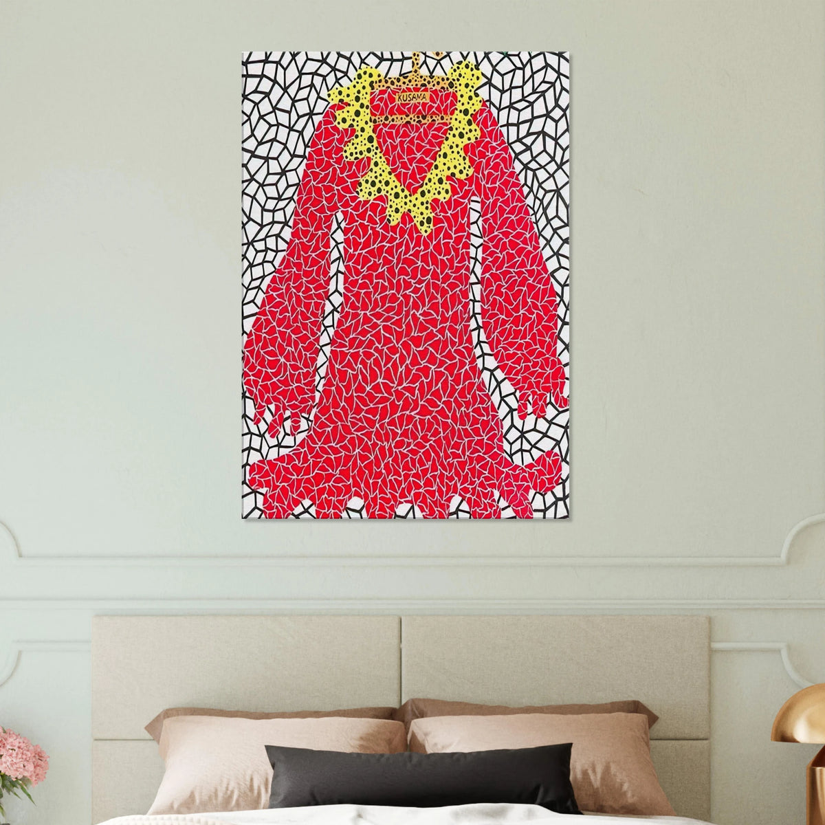 DRESS 1982 Canvas | Yayoi Kusama Canvas | Yayoi Kusama Prints