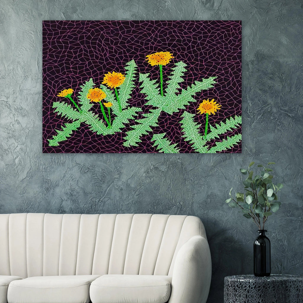 DANDELIONS 1985 Poster | Yayoi Kusama Poster | Yayoi Kusama Prints