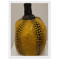 PUMPKIN 1983 Framed Poster | Yayoi Kusama Framed Prints Wall Art | Yayoi Kusama Prints
