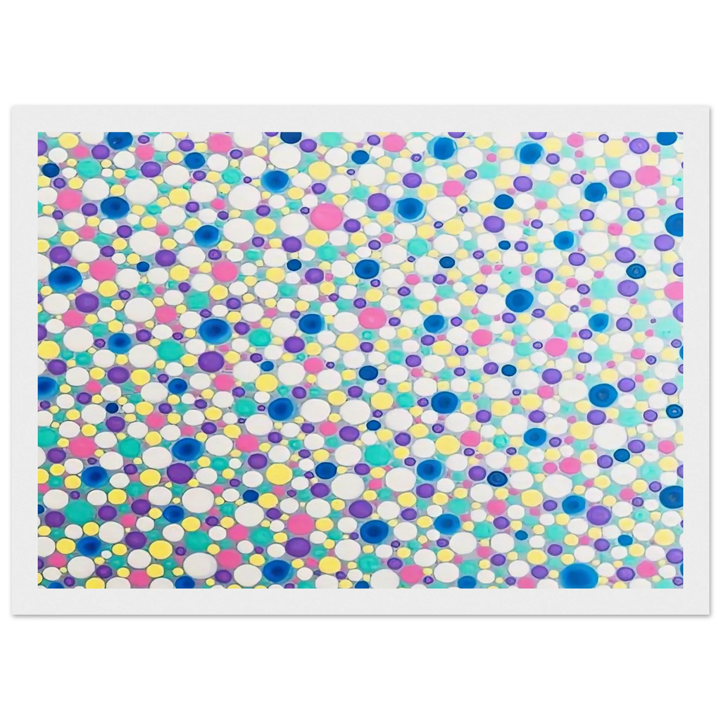 DOTS 2004 Framed Poster | Yayoi Kusama Framed Prints Wall Art | Yayoi Kusama Prints