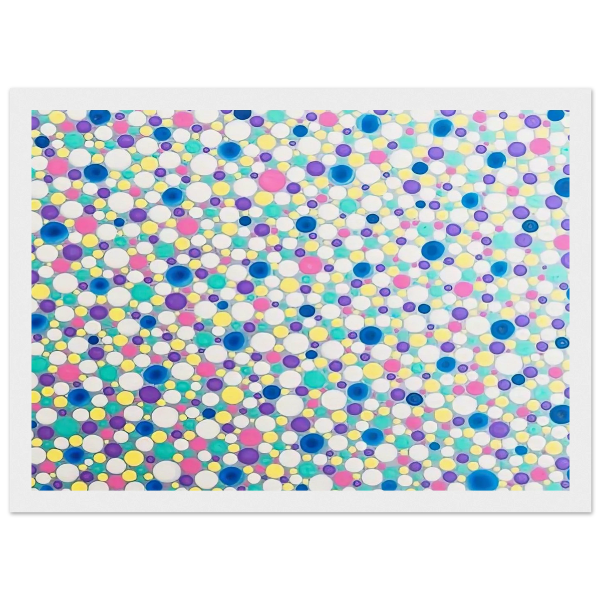 DOTS 2004 Framed Poster | Yayoi Kusama Framed Prints Wall Art | Yayoi Kusama Prints