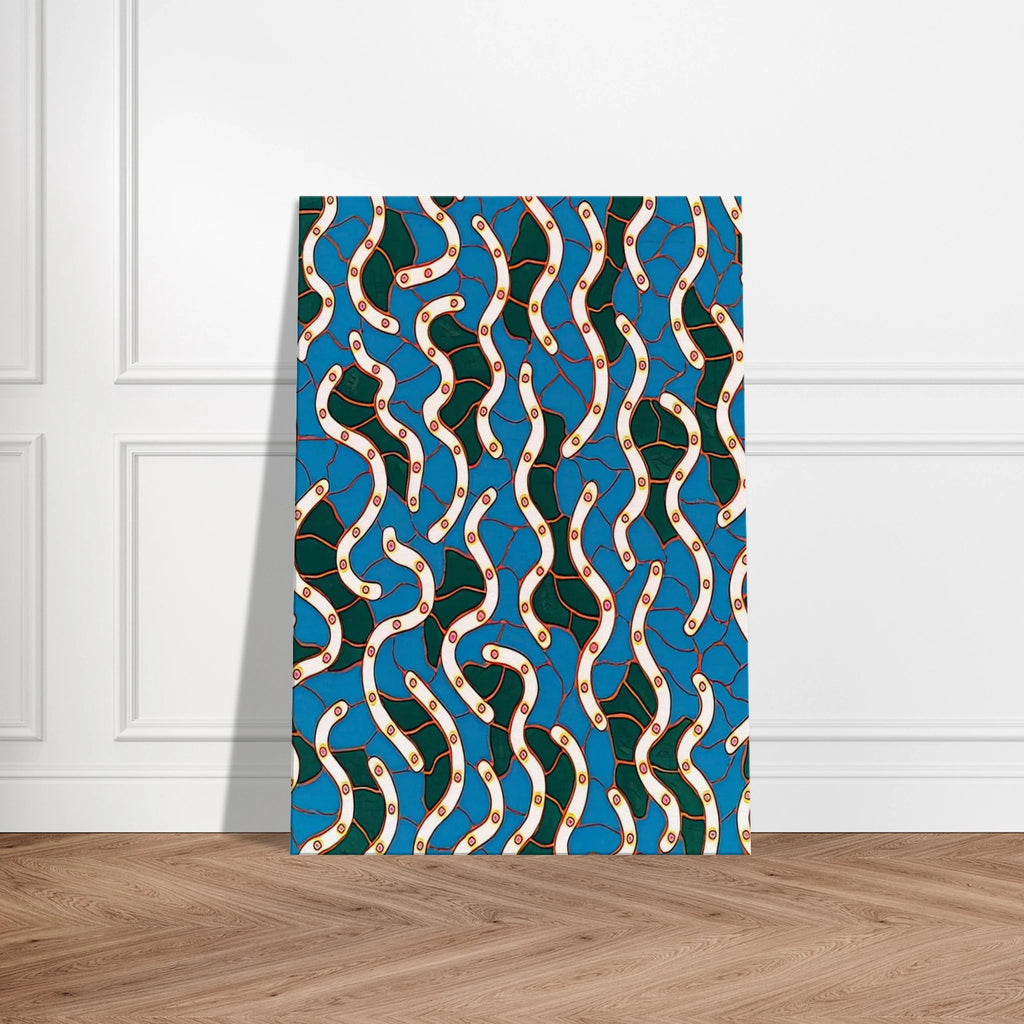 WAVES ON THE HUDSON RIVER 1988 Canvas | Yayoi Kusama Canvas | Yayoi Kusama Prints