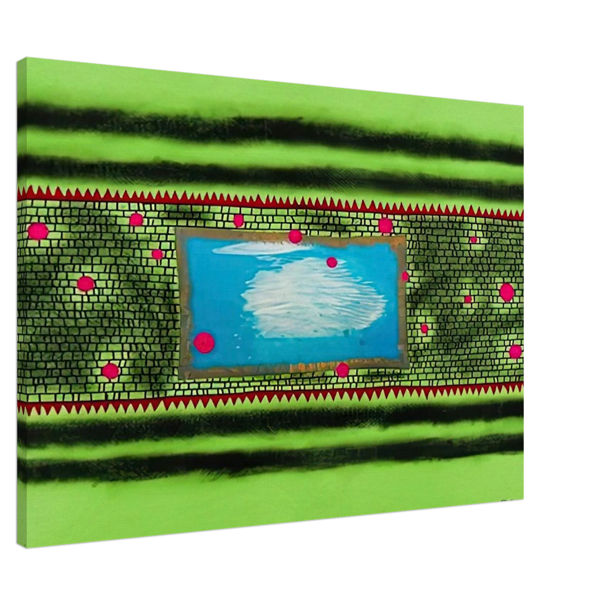 TRAVELING WATER 1980 Canvas | Yayoi Kusama Canvas | Yayoi Kusama Prints