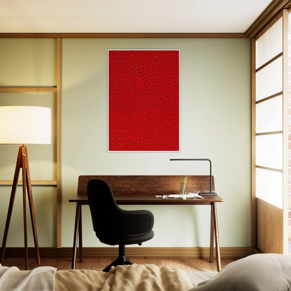 INFINITY NET 1998 Framed Poster | Yayoi Kusama Framed Prints Wall Art | Yayoi Kusama Prints