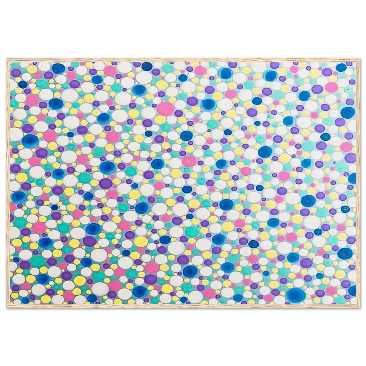 DOTS 2004 Framed Poster | Yayoi Kusama Framed Prints Wall Art | Yayoi Kusama Prints